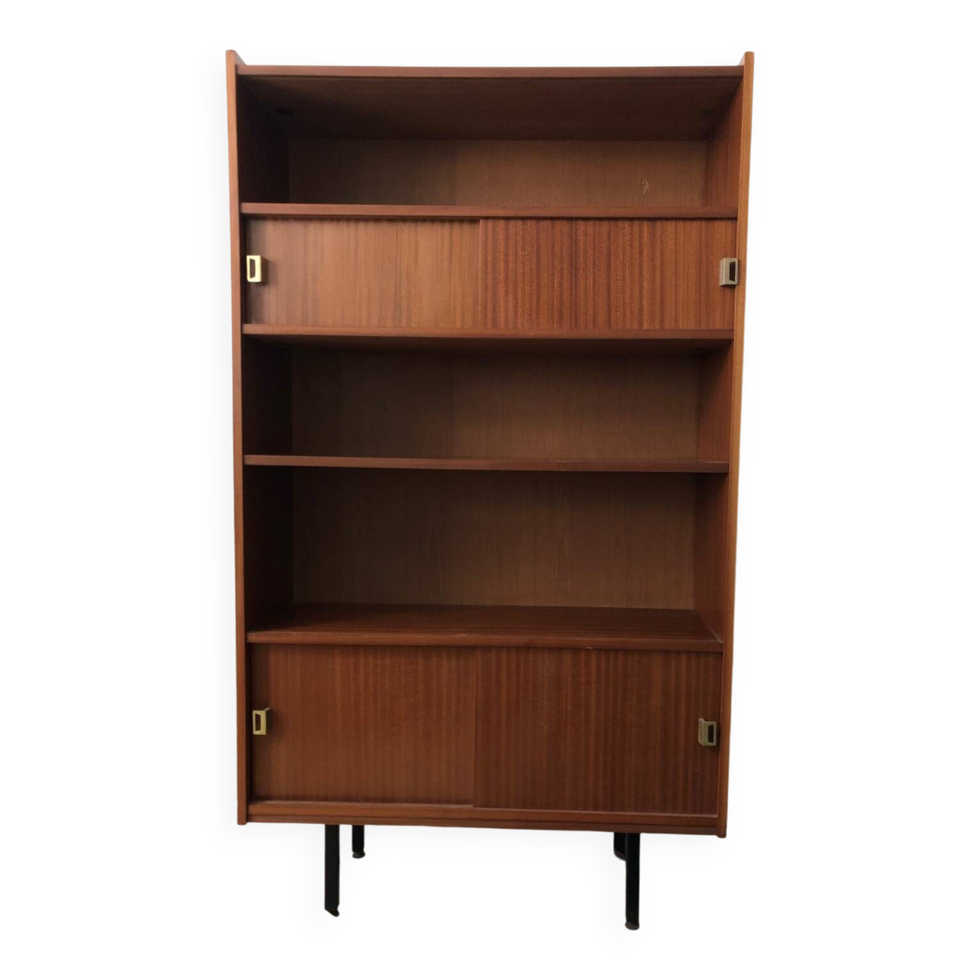 Armoire / bibliothèque placage teck