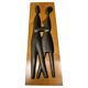 Midcentury design wall wood decoration / lovers, 1960s, Czechoslovakia