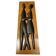 Midcentury design wall wood decoration / lovers, 1960s, Czechoslovakia