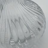 Round italian glass carafe