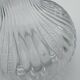 Round italian glass carafe