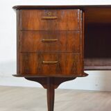 Rosewood desk Denmark vintage 1960s