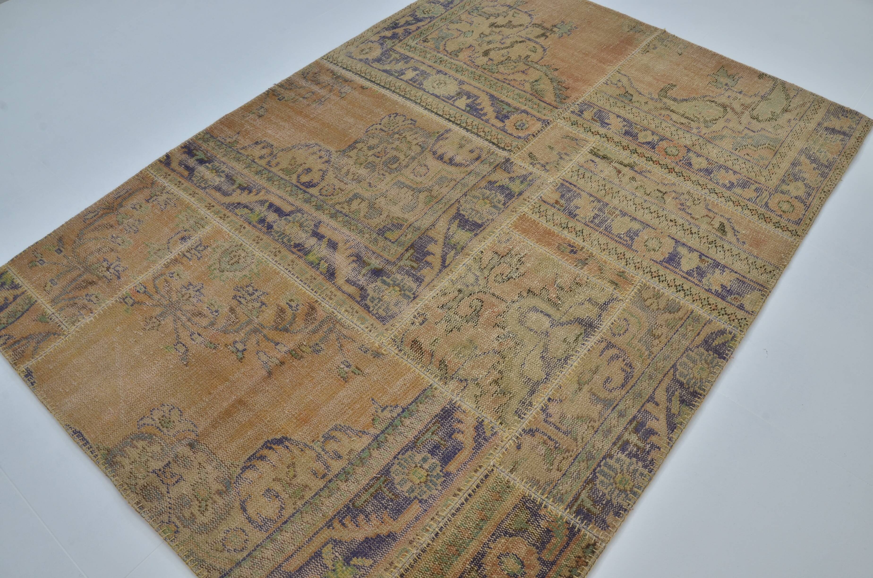 Beige Turkish Floral Carpet sku 3037