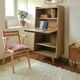 Restored bridge office chair with vintage 1950s splayed legs.