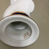 Child bust in limoges porcelain