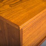 Mid-century modern no. 384 teak bedside table by Aksel Kjersgaard, Denmark, 1960s