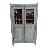 Teak curiosity cabinet