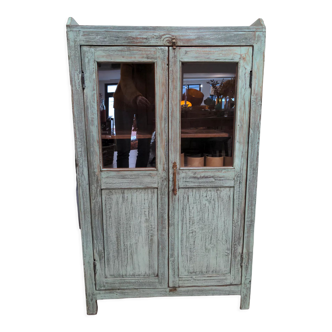 Vitrine en teck
