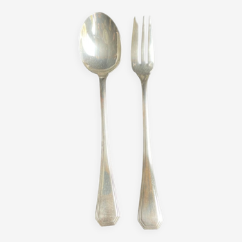 Christofle model América silvered metal tableware cutlery