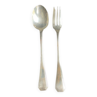 Christofle model América silvered metal tableware cutlery