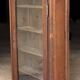 Elegant 18th century solid oak display cabinet.