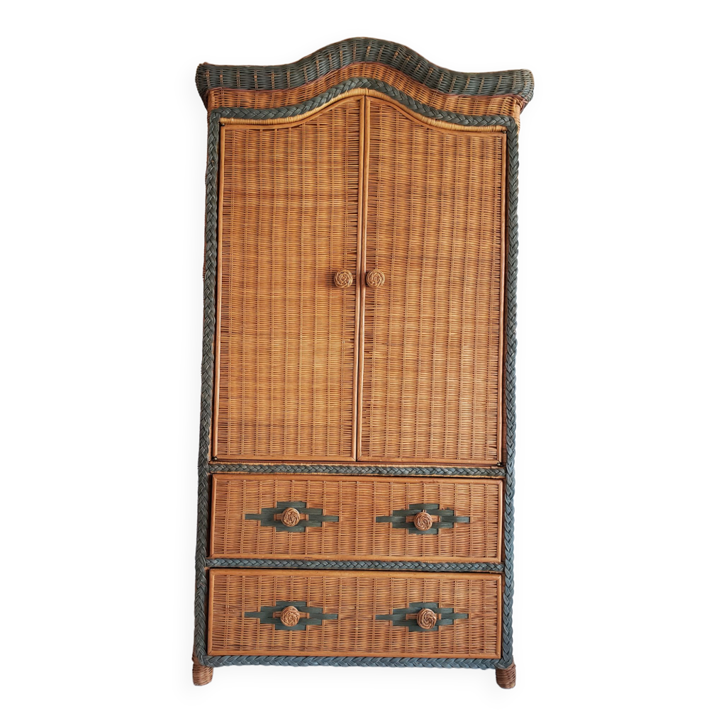 Armoire en rotin Selency