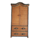 Armoire en rotin