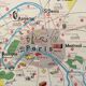Paris school poster/ Paris region two-sided 1960 vintage