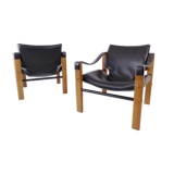 Arkana Set of 2 Safari Chairs by Maurice Burke