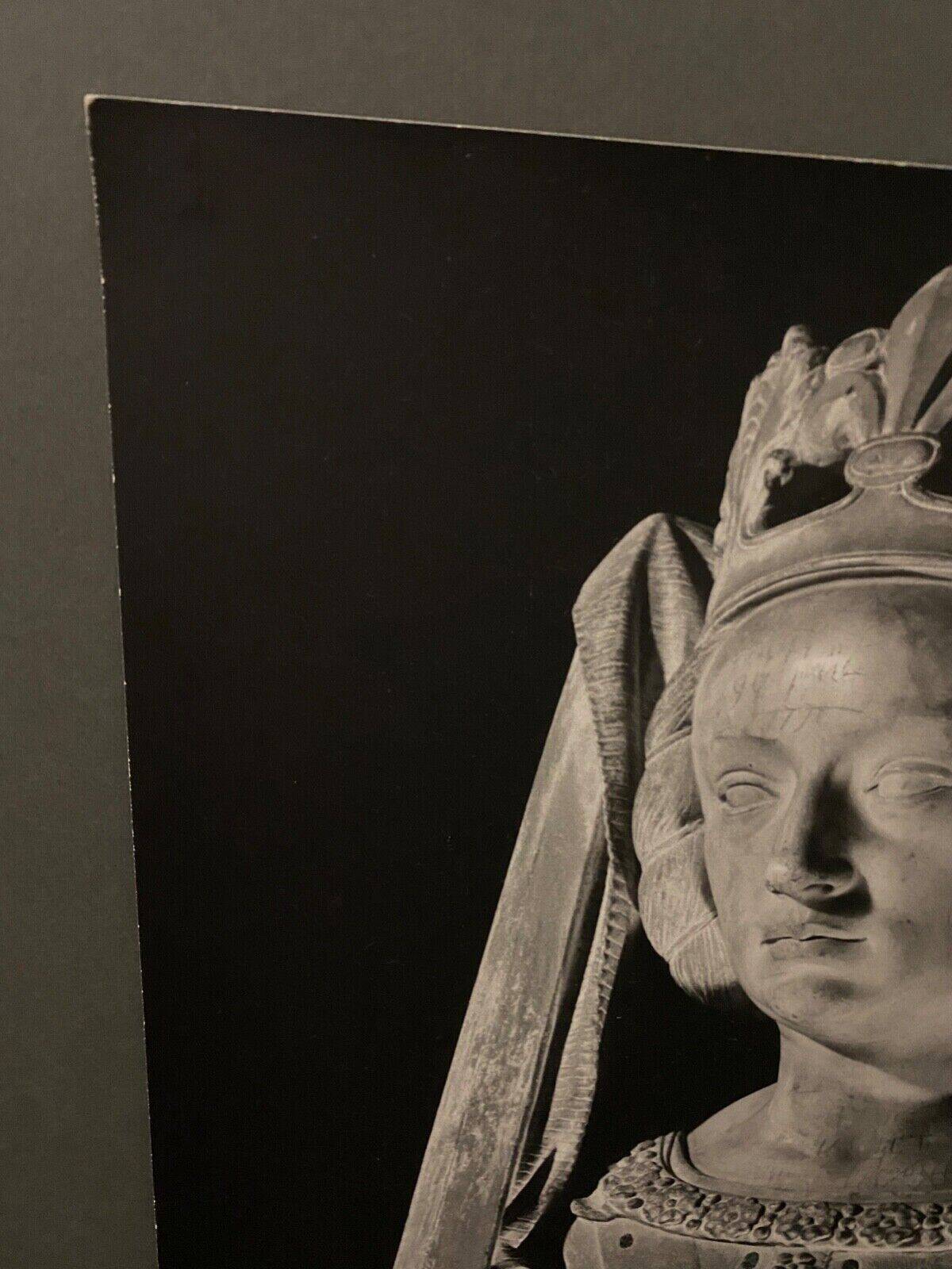 Silver photograph Bernard Darot Marguerite de Foix 20th century
