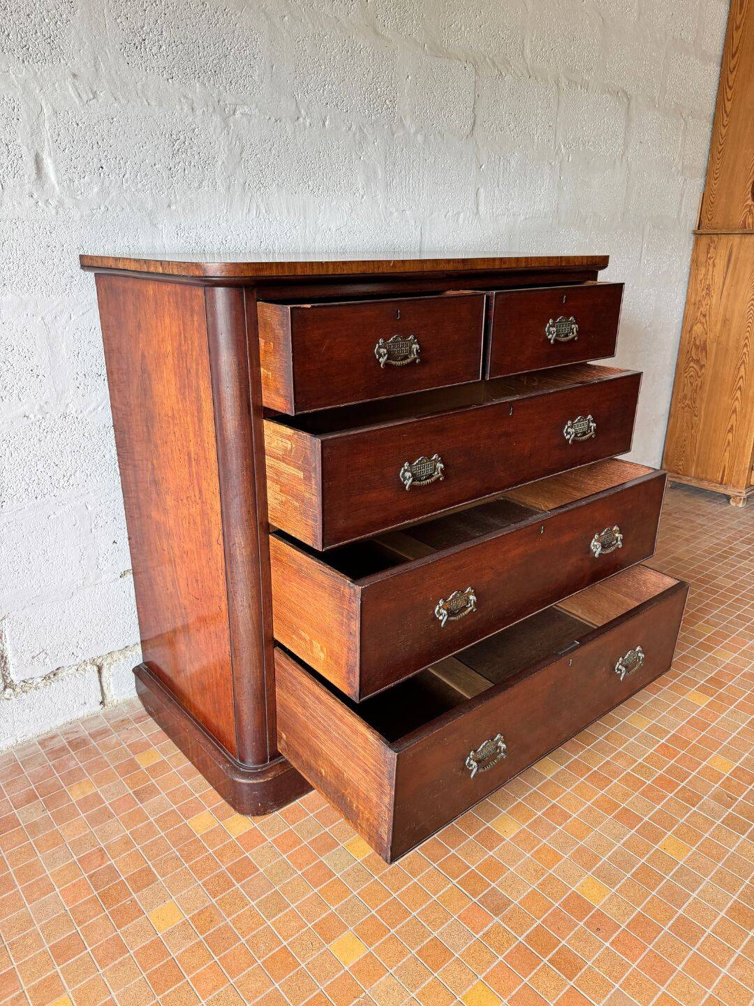 Commode anglaise en acajou
