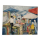 Oil on canvas by Mr. Porte