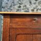 Vintage French Sideboard | 1920s Oak and Poplar Buffet with Locking Doors | Rustic Farmhouse Storage