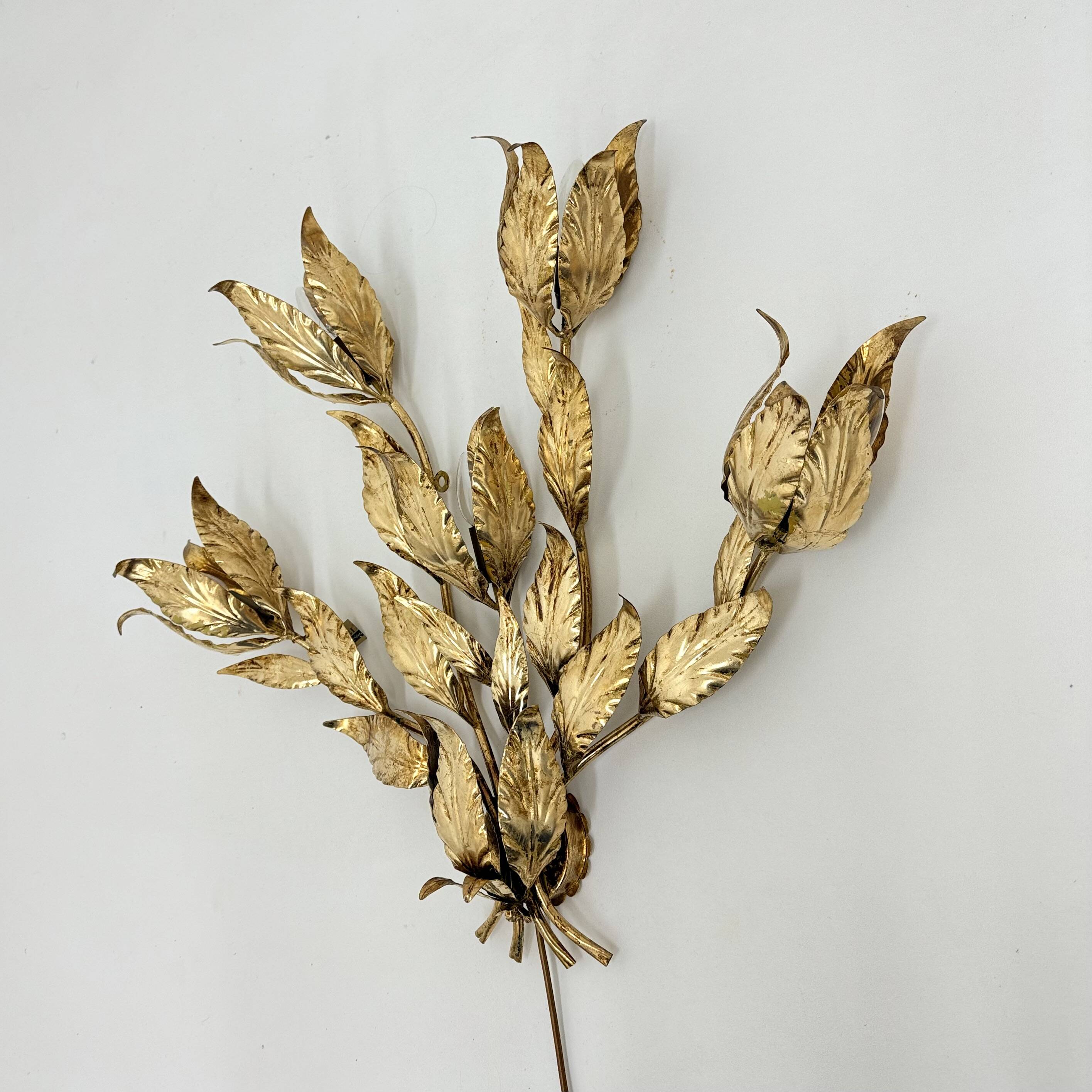 Vintage Hollywood Regency Wall Lamp sconce by Hans Kögl, 1960s