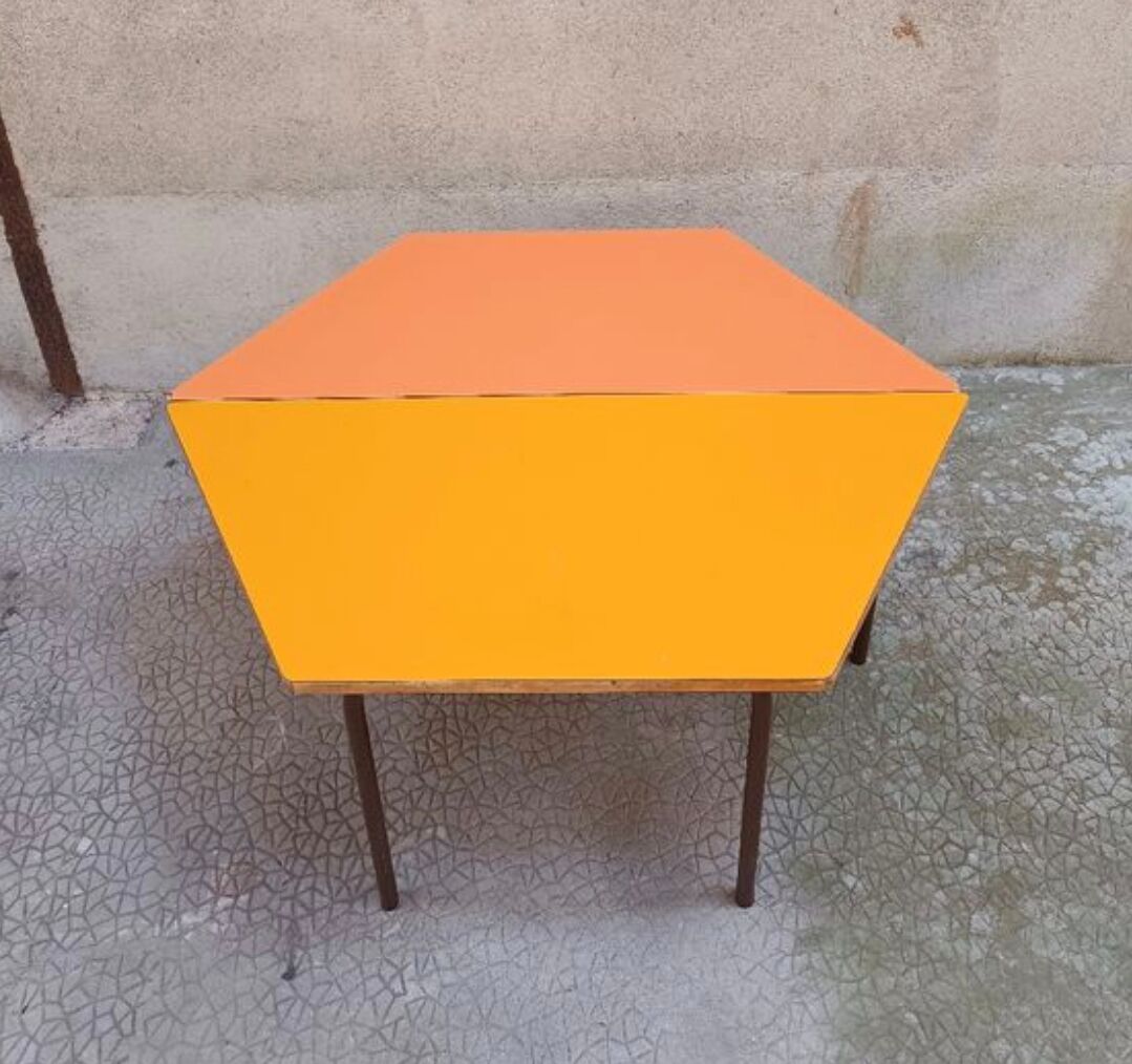 Table - trapezoidal desk for nursery school children