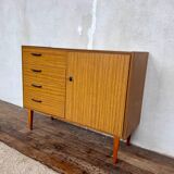 Vintage Mobel sideboard in wood and formica - 1960s