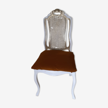 Louis Philippe-style cannée chair