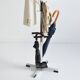 Porte manteaux / Porte parapluie scandinave sur pied 1950 vintage