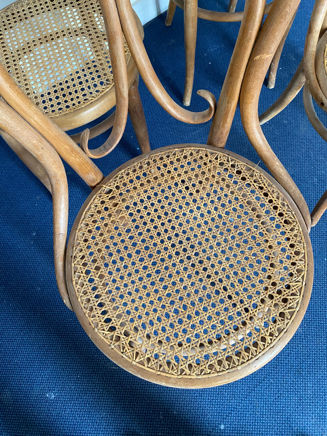 Vintage table and 4 chairs set