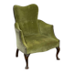 English walnut armchair from the early 20th century