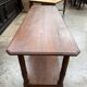 Draper's table from the early 20th century in oak