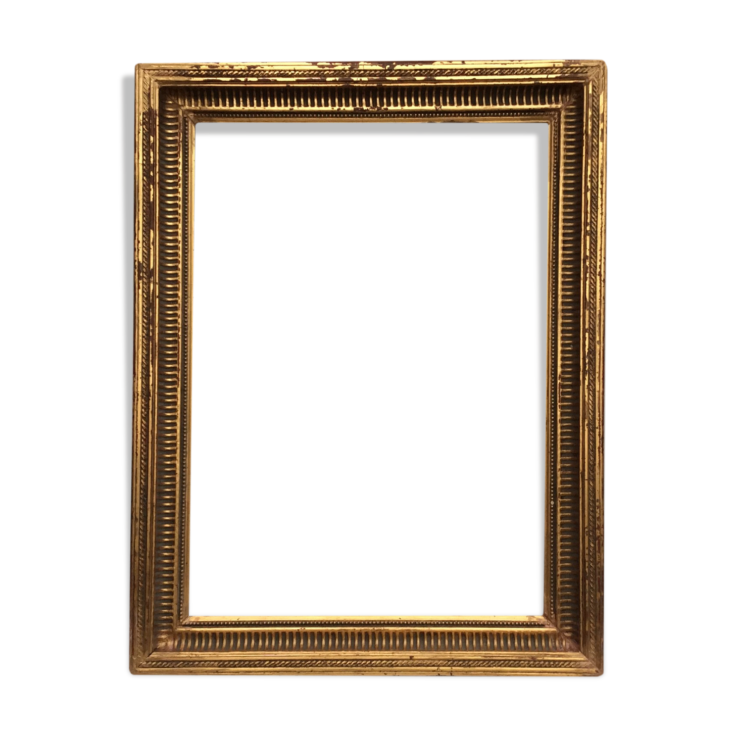 Gilded stucco frame