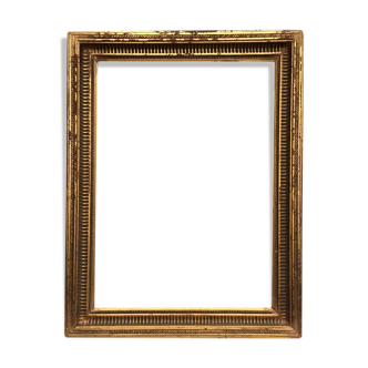 Gilded stucco frame