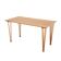 Table en frêne, design danois, années 1970, production : Danemark