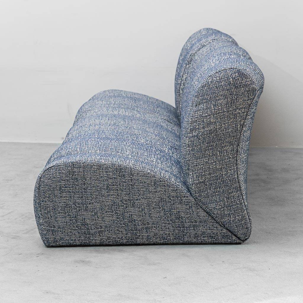 Restored vintage 3-seater modular sofa from the 1970s