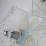 Italian Murano Glass Wall Lamps by Carlo Nason for Mazzega, 1970s, Set of 2