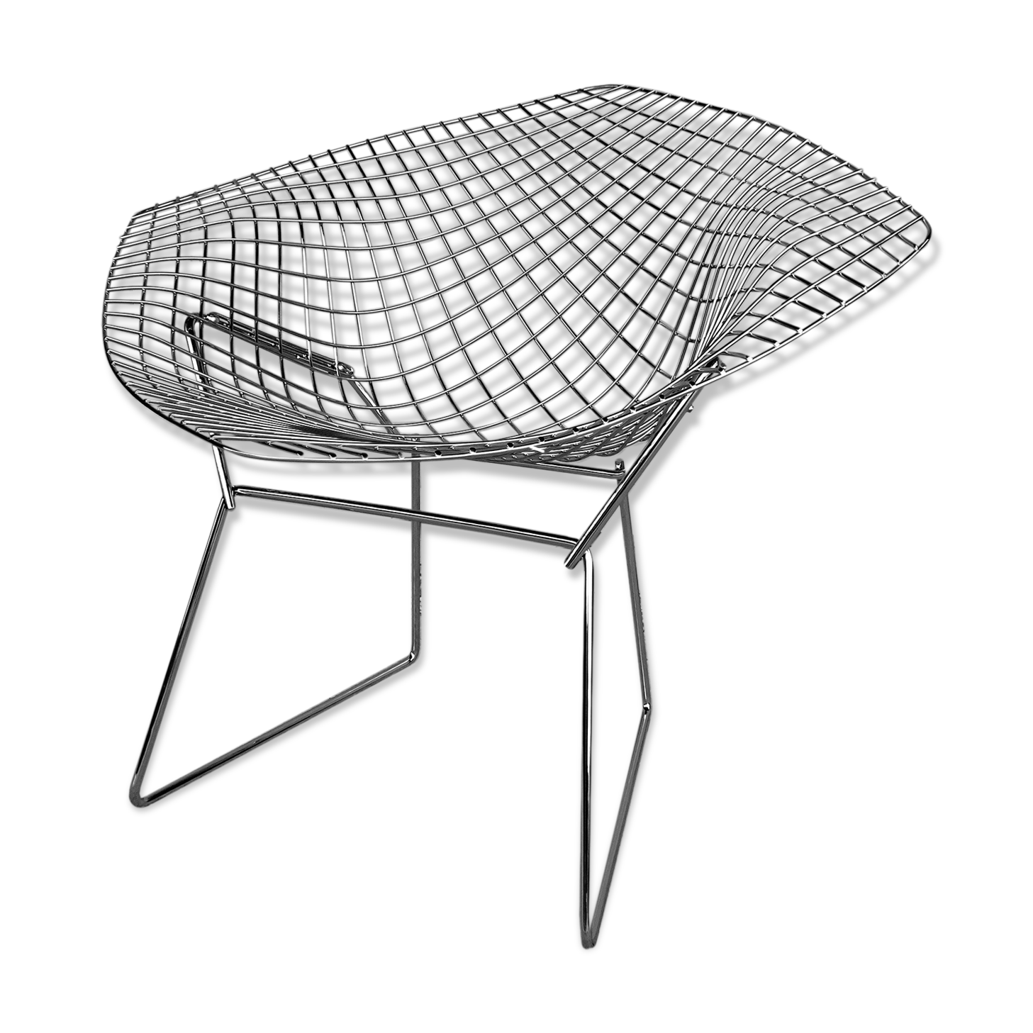 Fauteuil diamant par Harry Bertoia estampillé Knoll