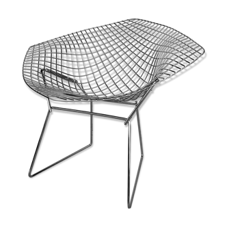 Fauteuil diamant par Harry Bertoia estampillé Knoll