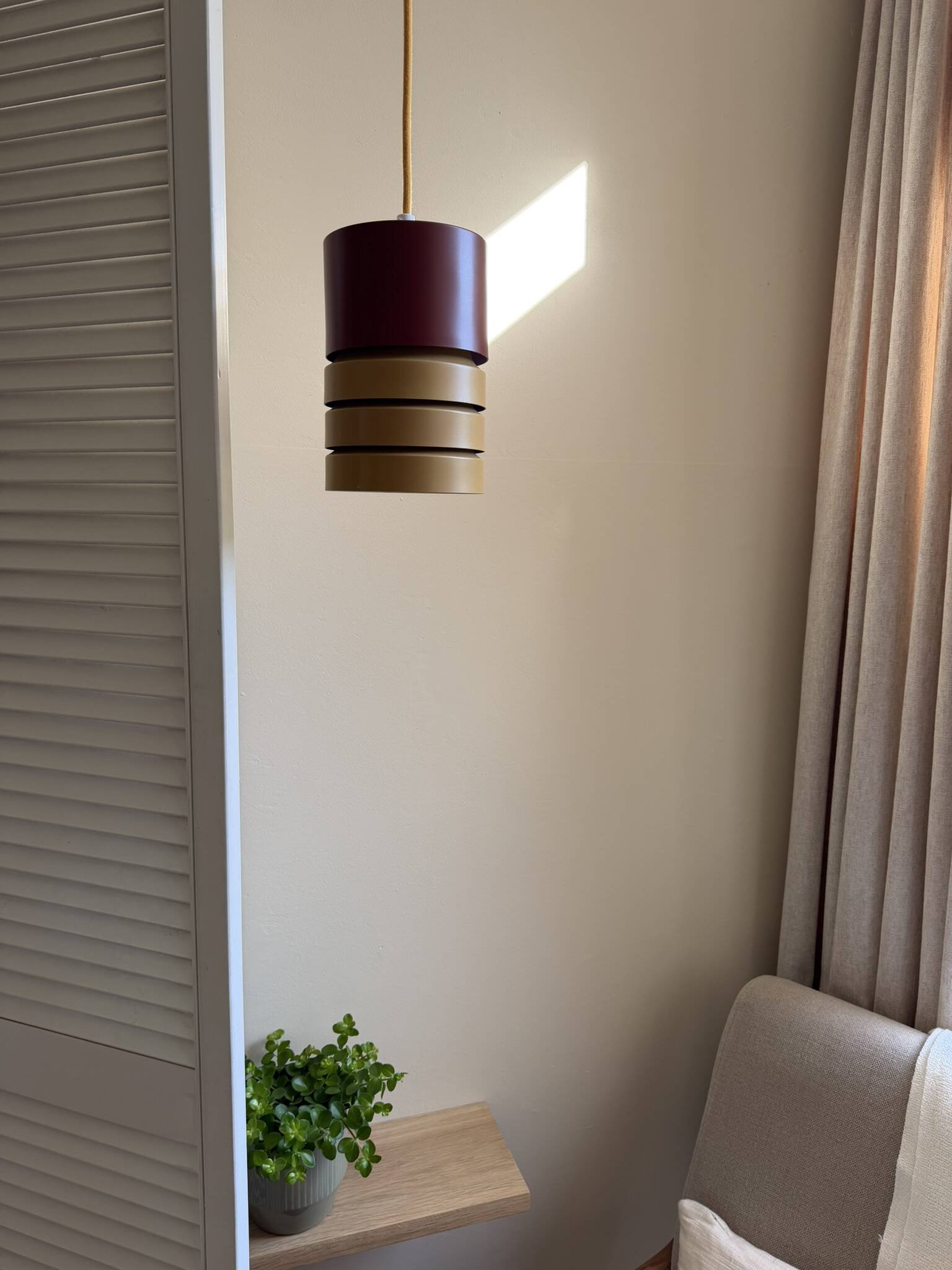 Lampe danoise vintage - lampe du milieu du siècle