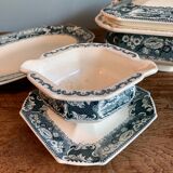 Set of 3 serving dishes in Maastricht ceramic