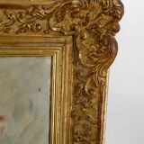 Nude portrait of a young woman with a headscarf, Maurice Ehlinger, Circa 1940