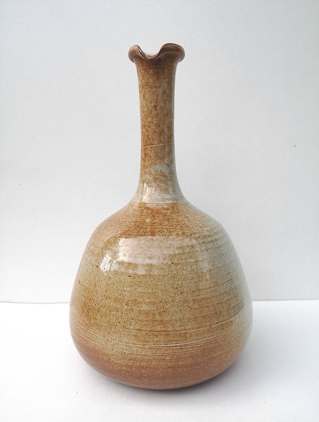 Carafe, vintage stoneware pitcher
