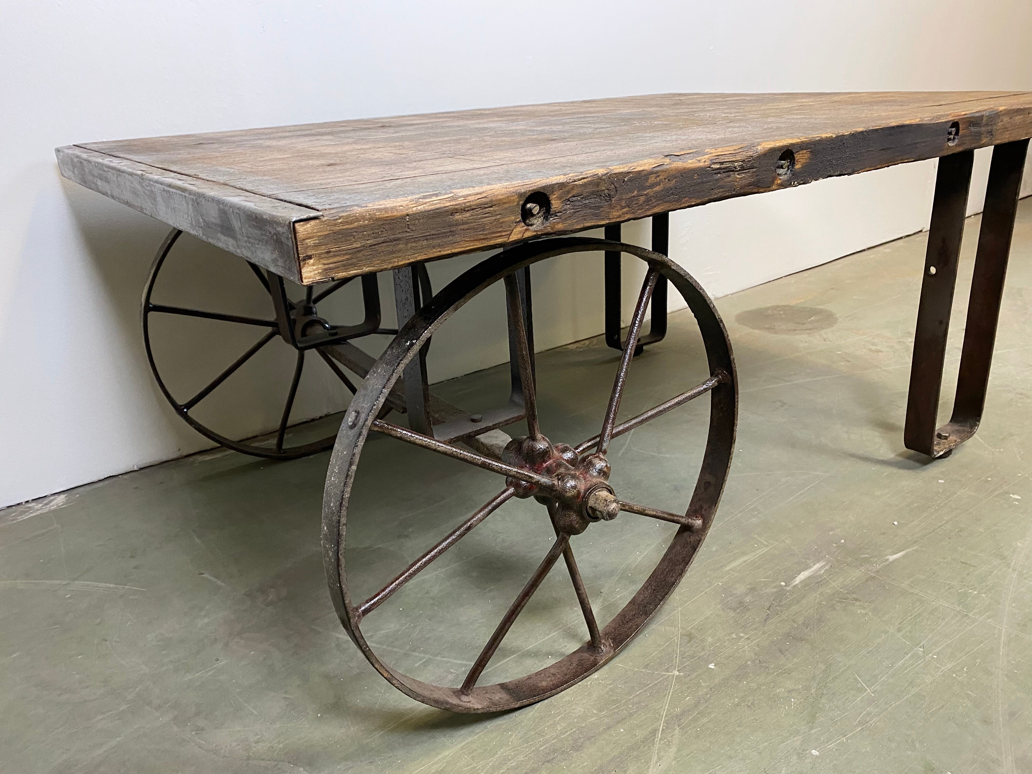 Industrial coffee table, 1950s