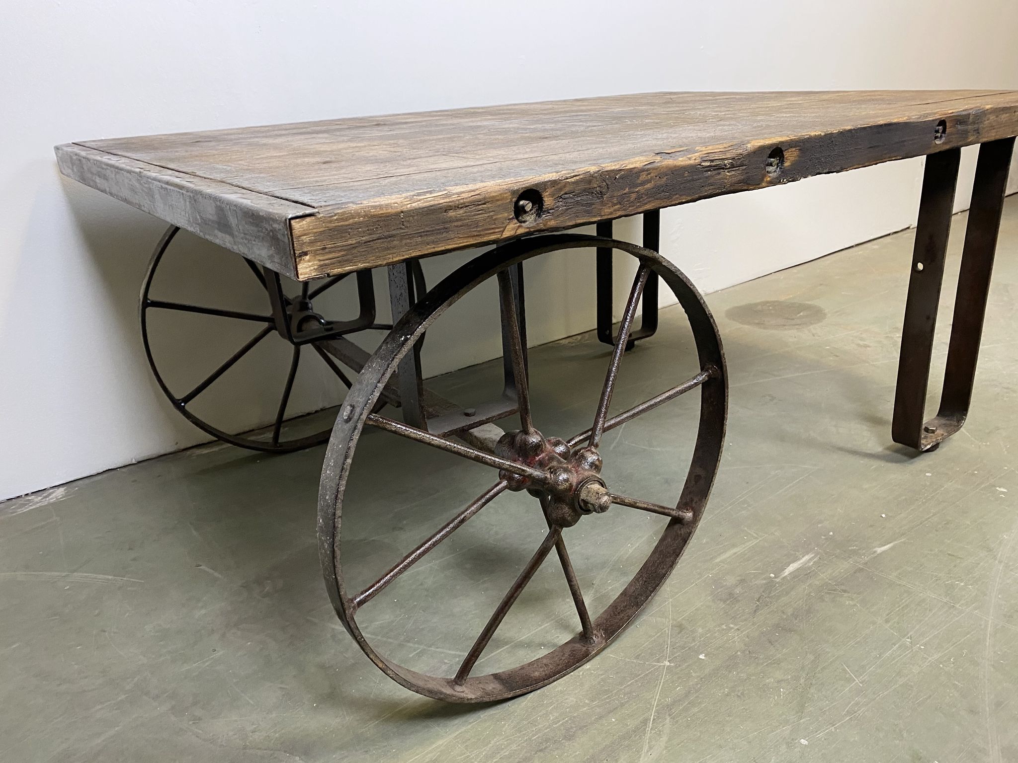 Industrial coffee table, 1950s
