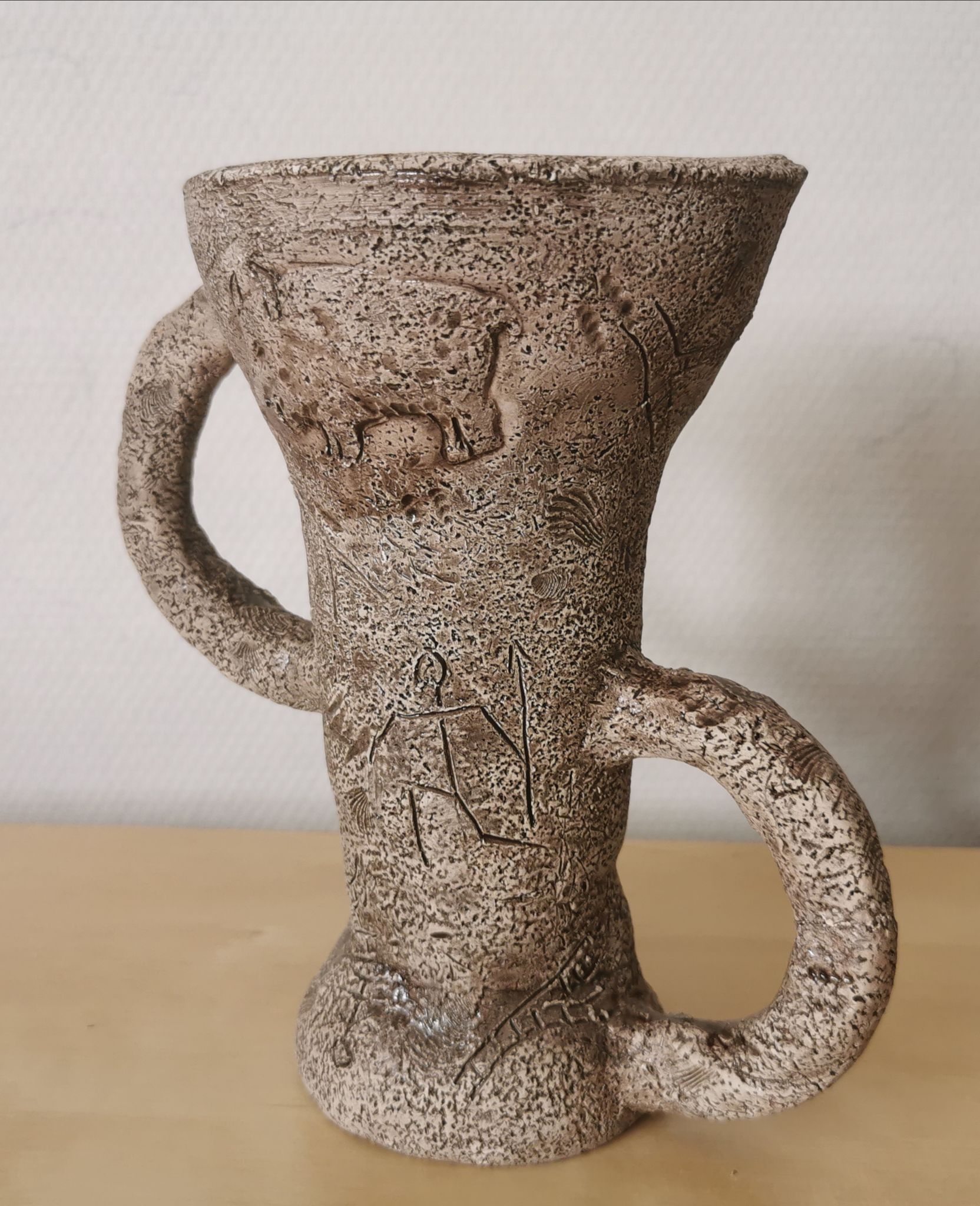 Vase forme libre de Francis Triay
