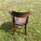 J J Kohn curved wood office chair