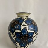 Large Vase In Scandinavian Art Deco Ceramic