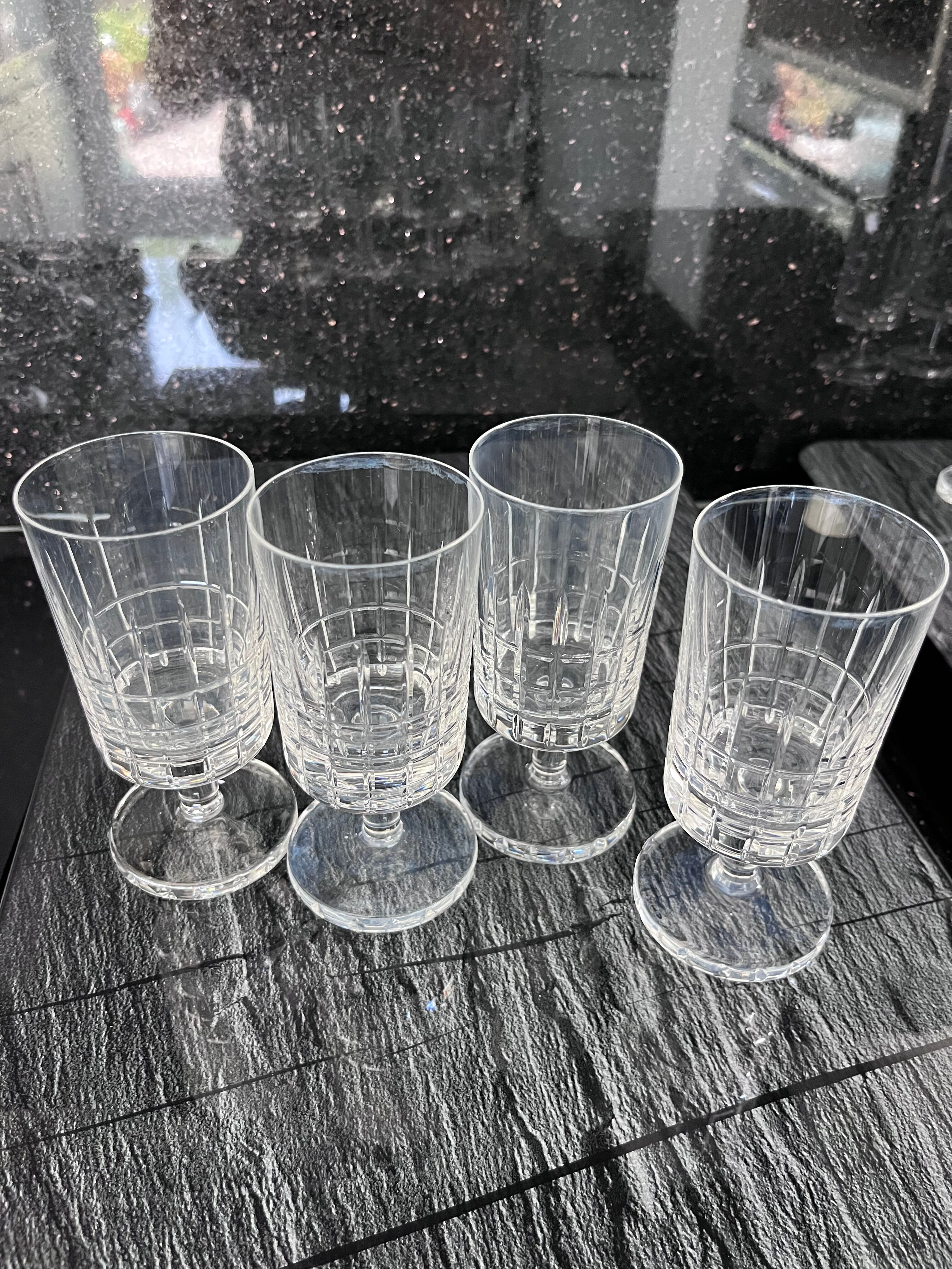 Verres en cristal