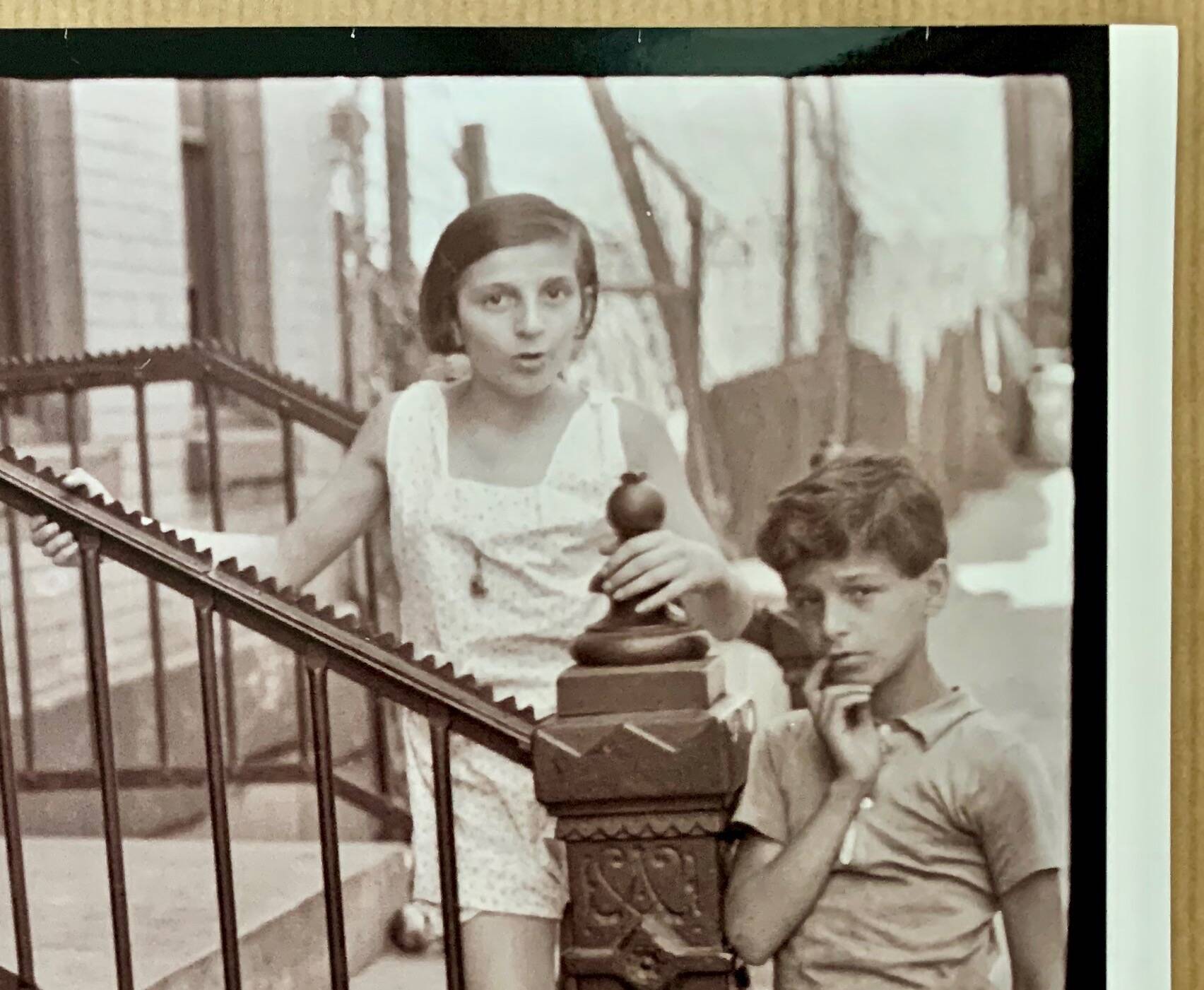 Walker Evans — Children playing in a street in New York, 1938