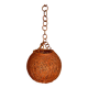 Vintage 1970s ball pendant light